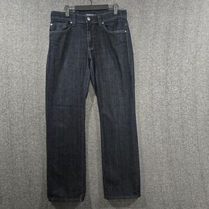 Fidelity‎ Jeans Mens 32 x 30 Straight Leg 50-11 Revolution Rinse Blue Dark Wash